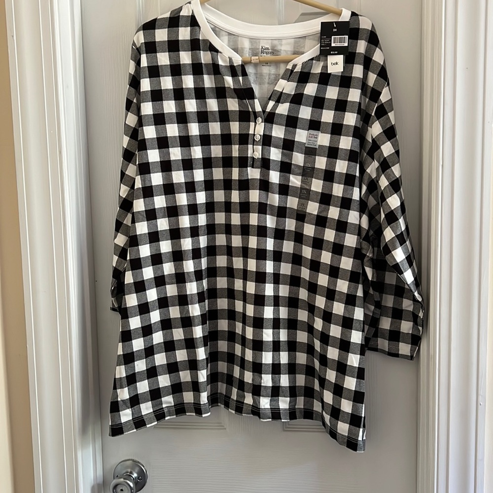 Kim Rogers 3/4 sleeve shirt